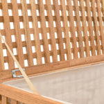 Laundry Chest Solid Walnut Wood