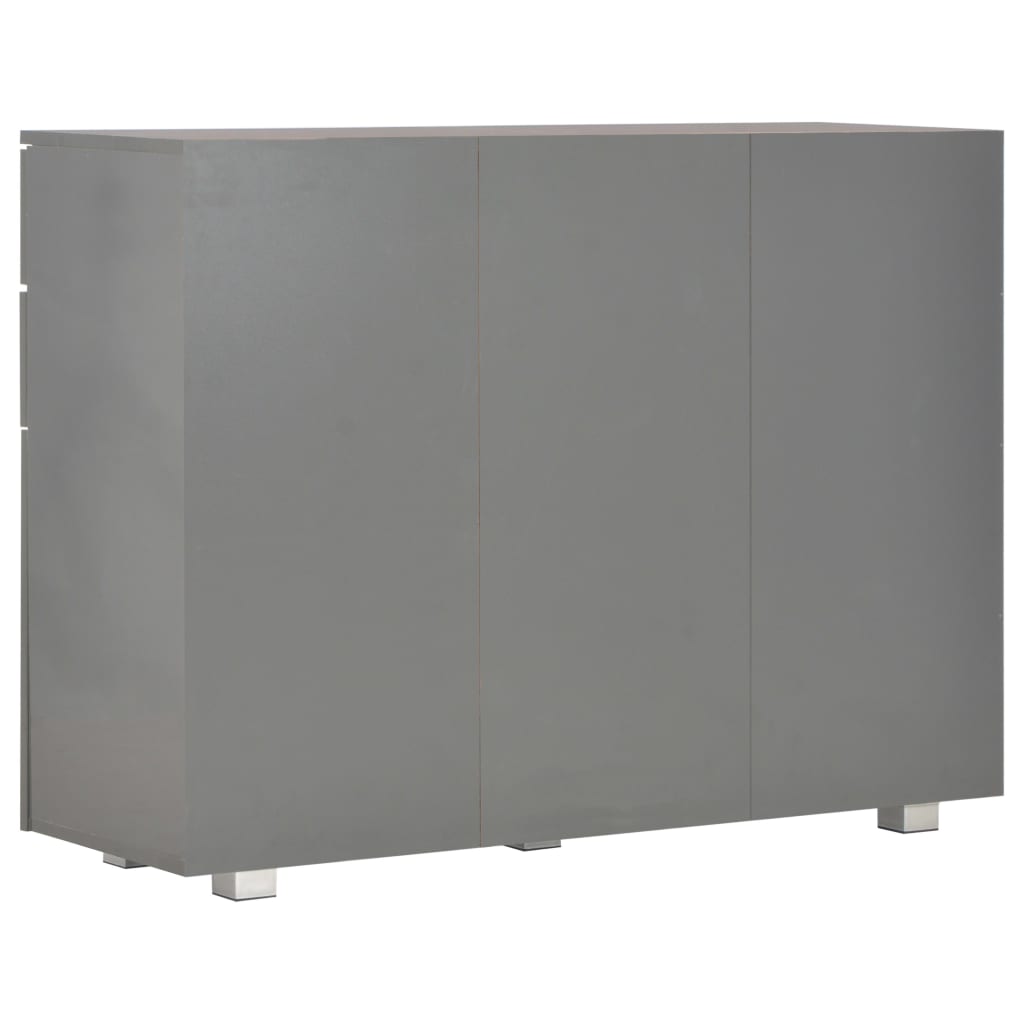 Sideboard High Gloss Grey