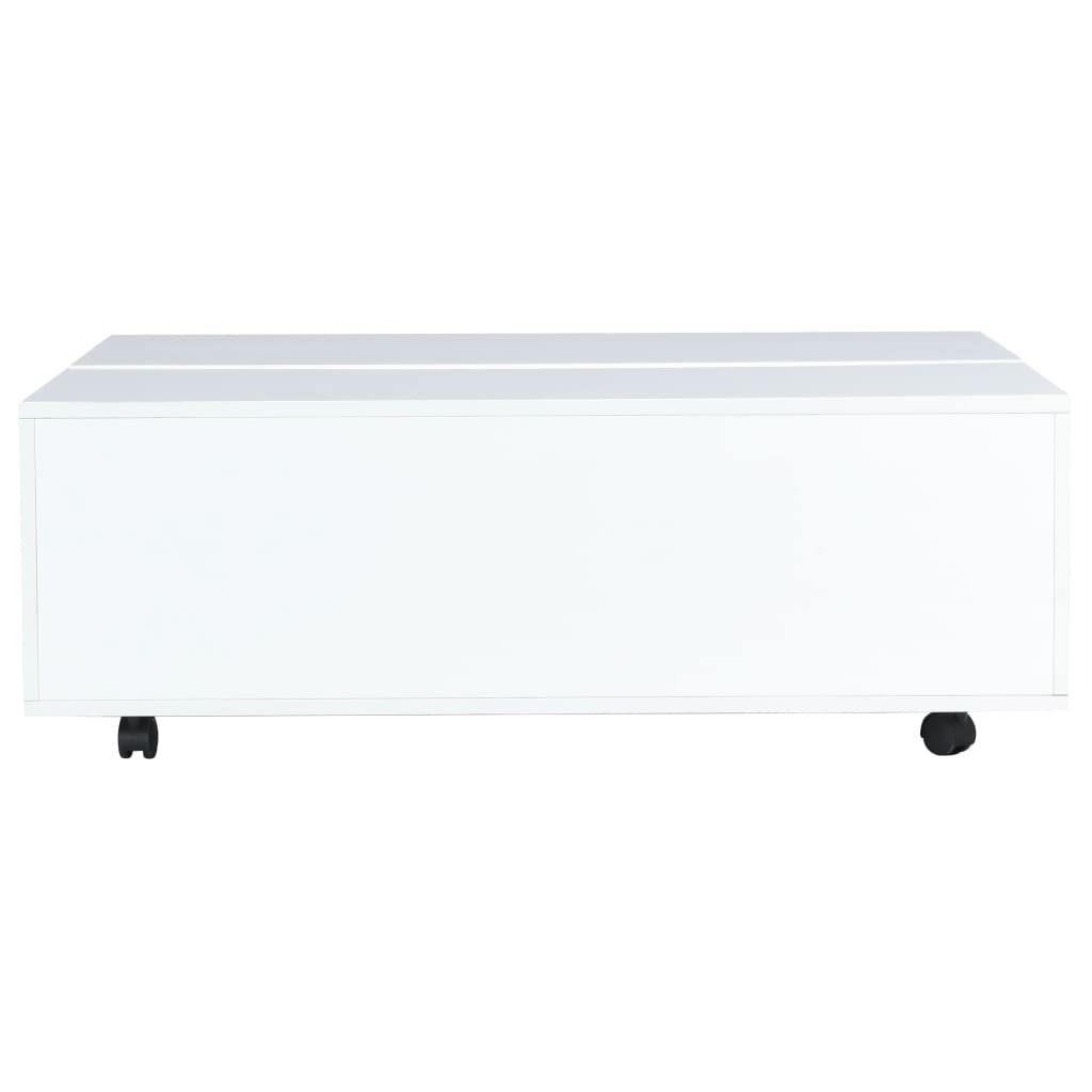 Coffee Table High Gloss -White