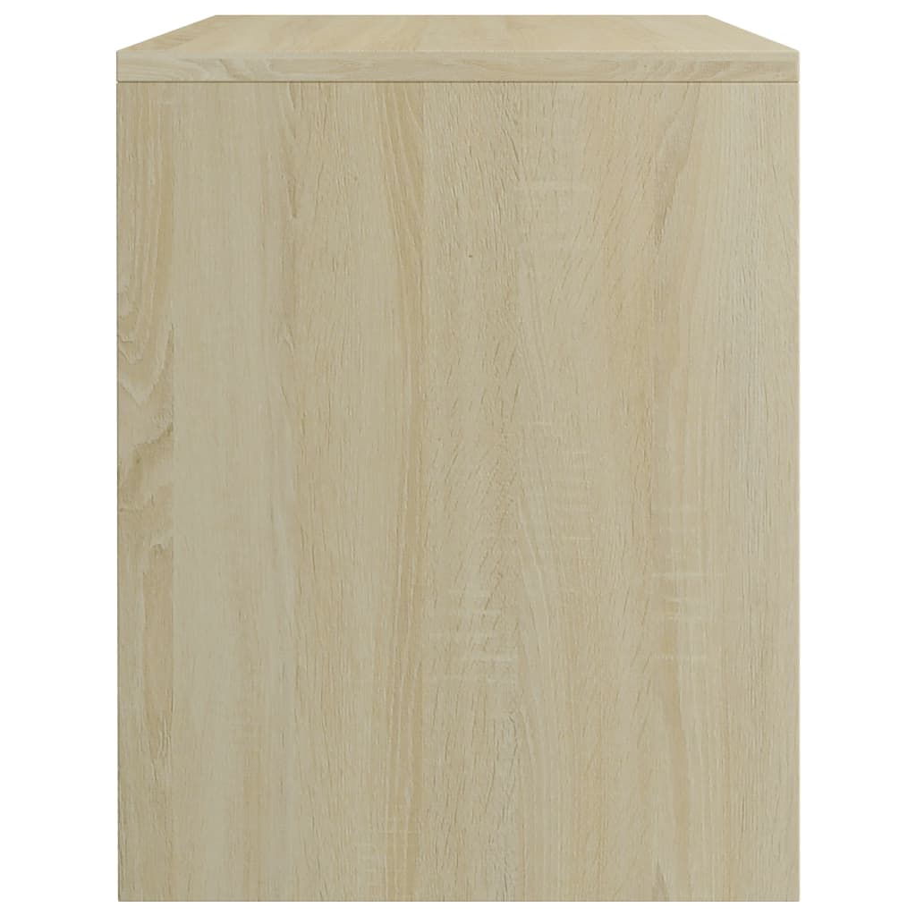 Bedside Cabinet Sonoma Oak Chipboard - 40×30×40cm