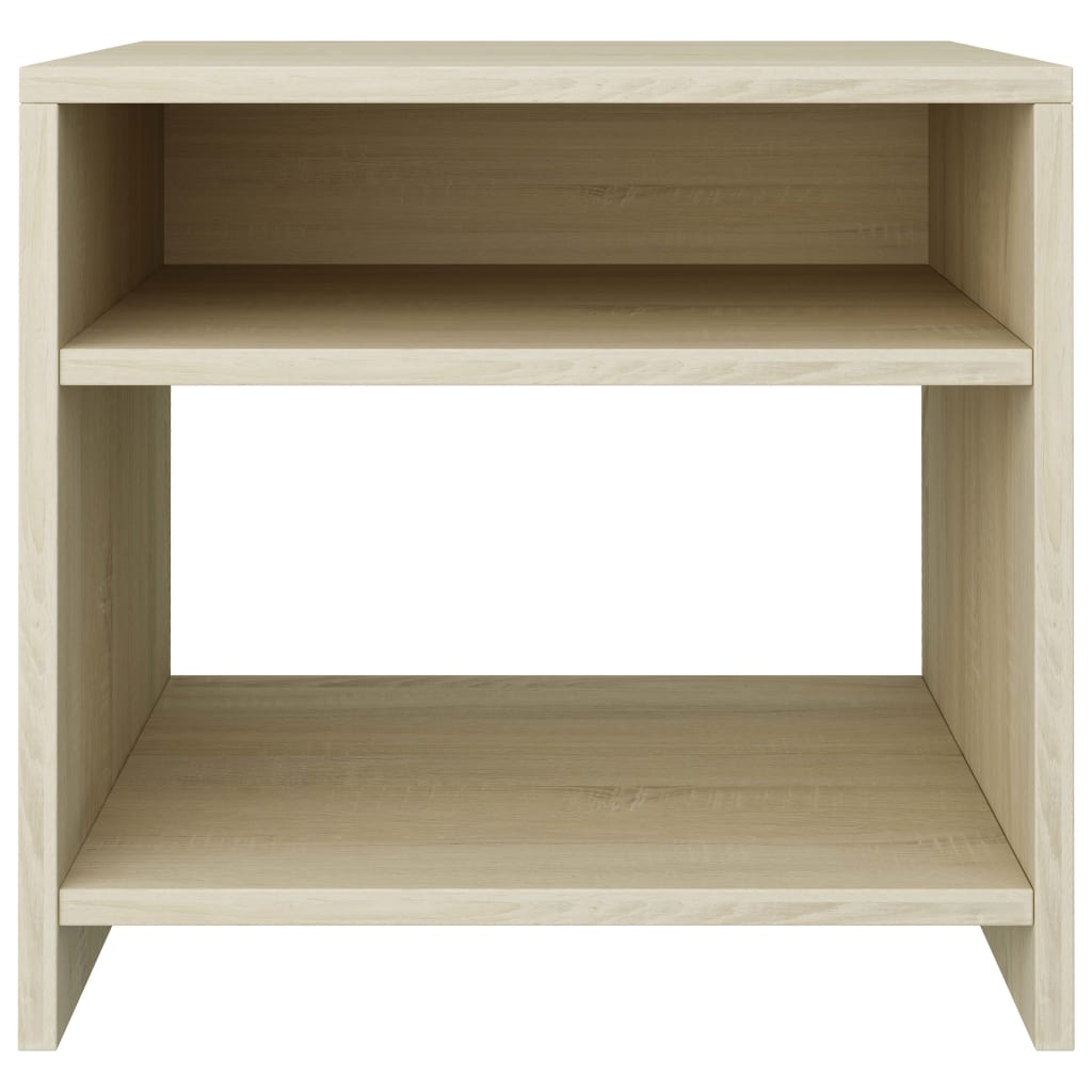 Bedside Cabinets 2 pcs Sonoma Oak Chipboard - 40×30×40cm