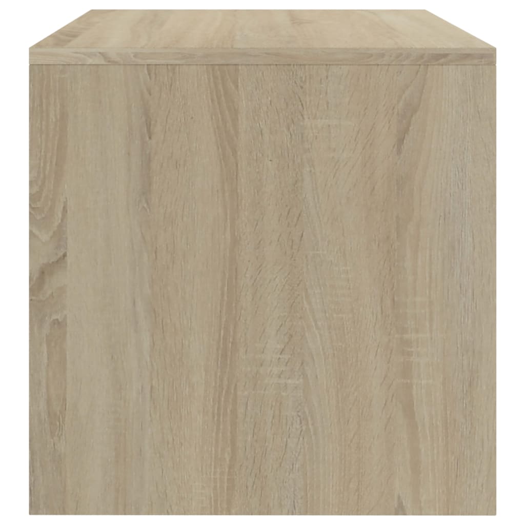 TV Cabinet Sonoma Oak Chipboard - 120×40×40cm