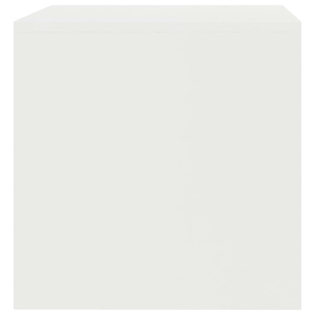 TV Cabinet White Chipboard