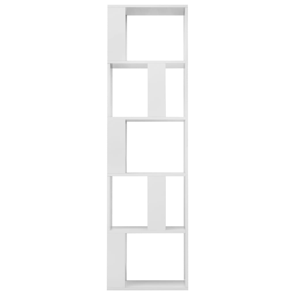 Book Cabinet/Room Divider High Gloss Chipboard