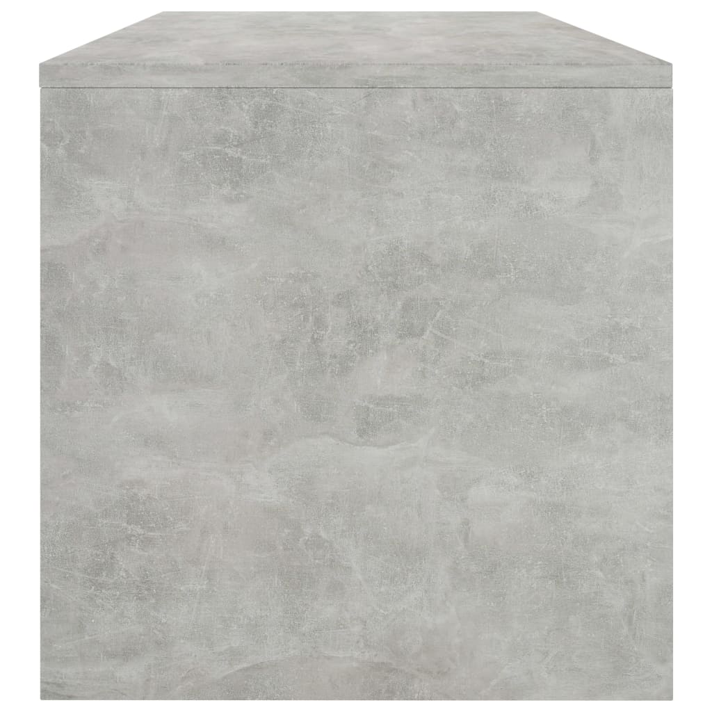 Coffee Table Concrete Grey Chipboard - 100×40×40cm