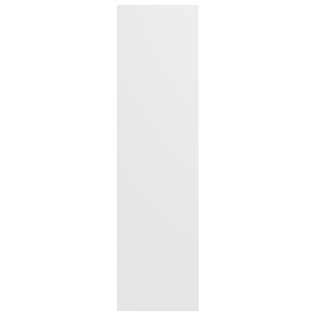 Book Cabinet/TV Cabinet White Chipboard - 36×30×114cm