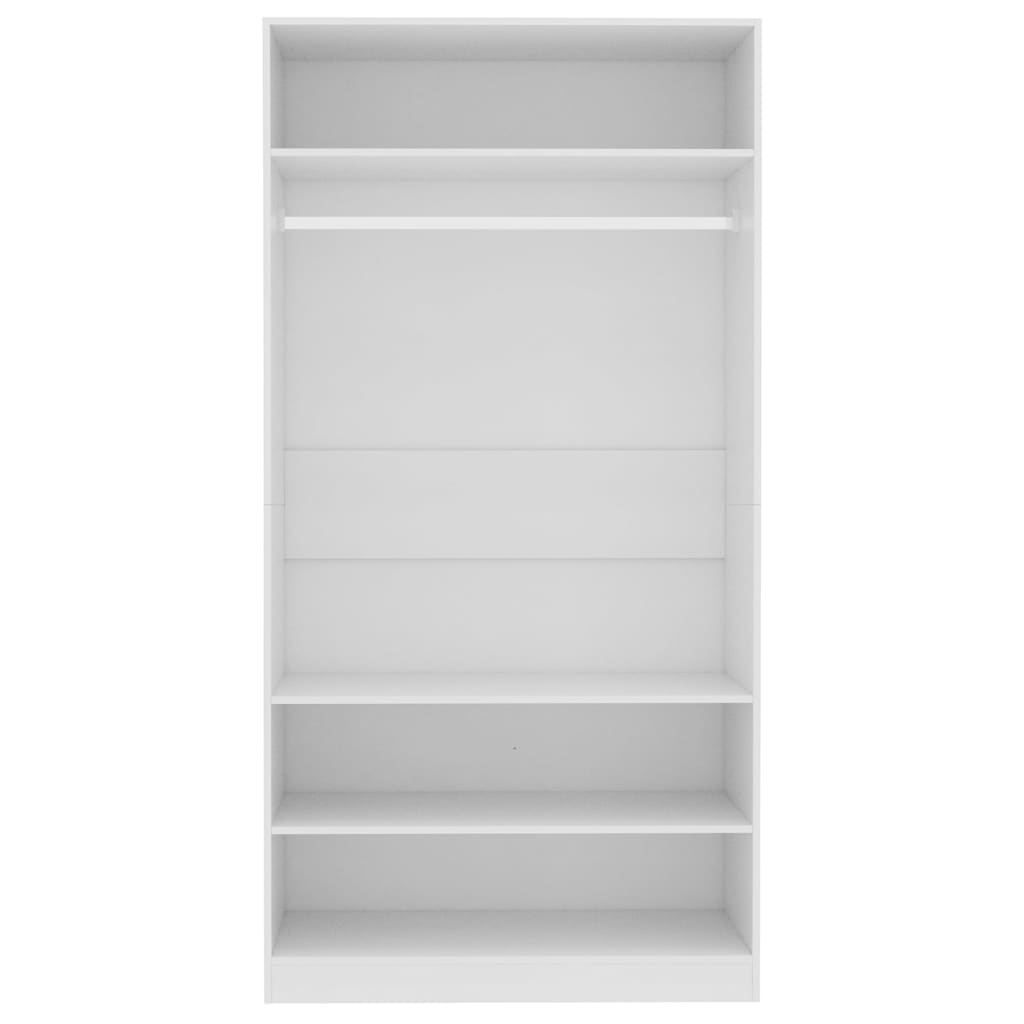 Wardrobe White Chipboard