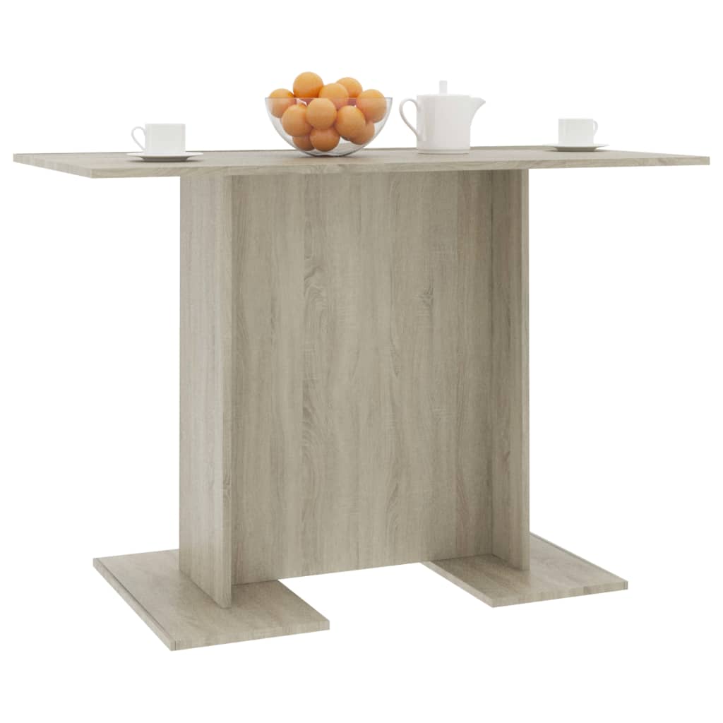 Dining Table Sonoma Oak Chipboard