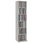 CD Cabinet Concrete Grey Chipboard