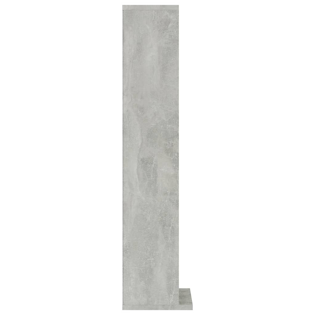 CD Cabinet Concrete Grey Chipboard