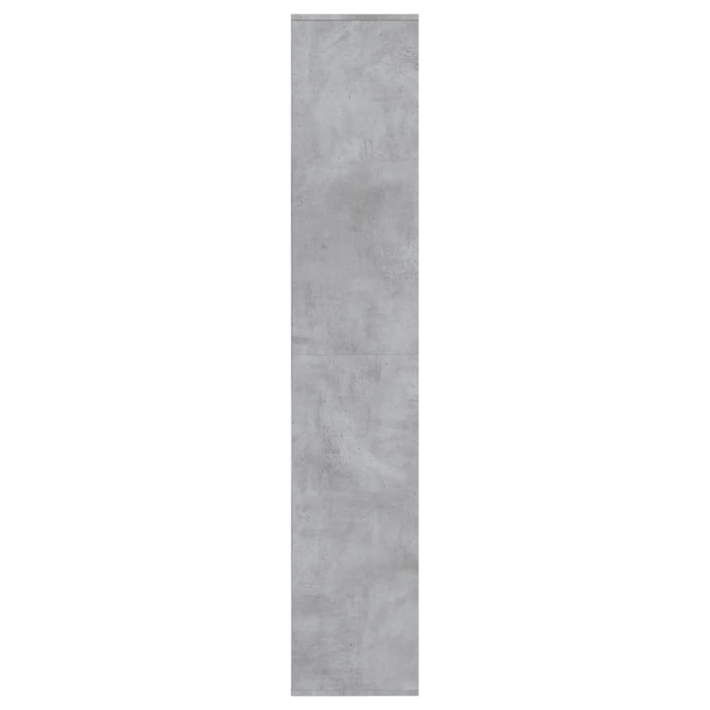 Shoe Cabinet Concrete Grey Chipboard