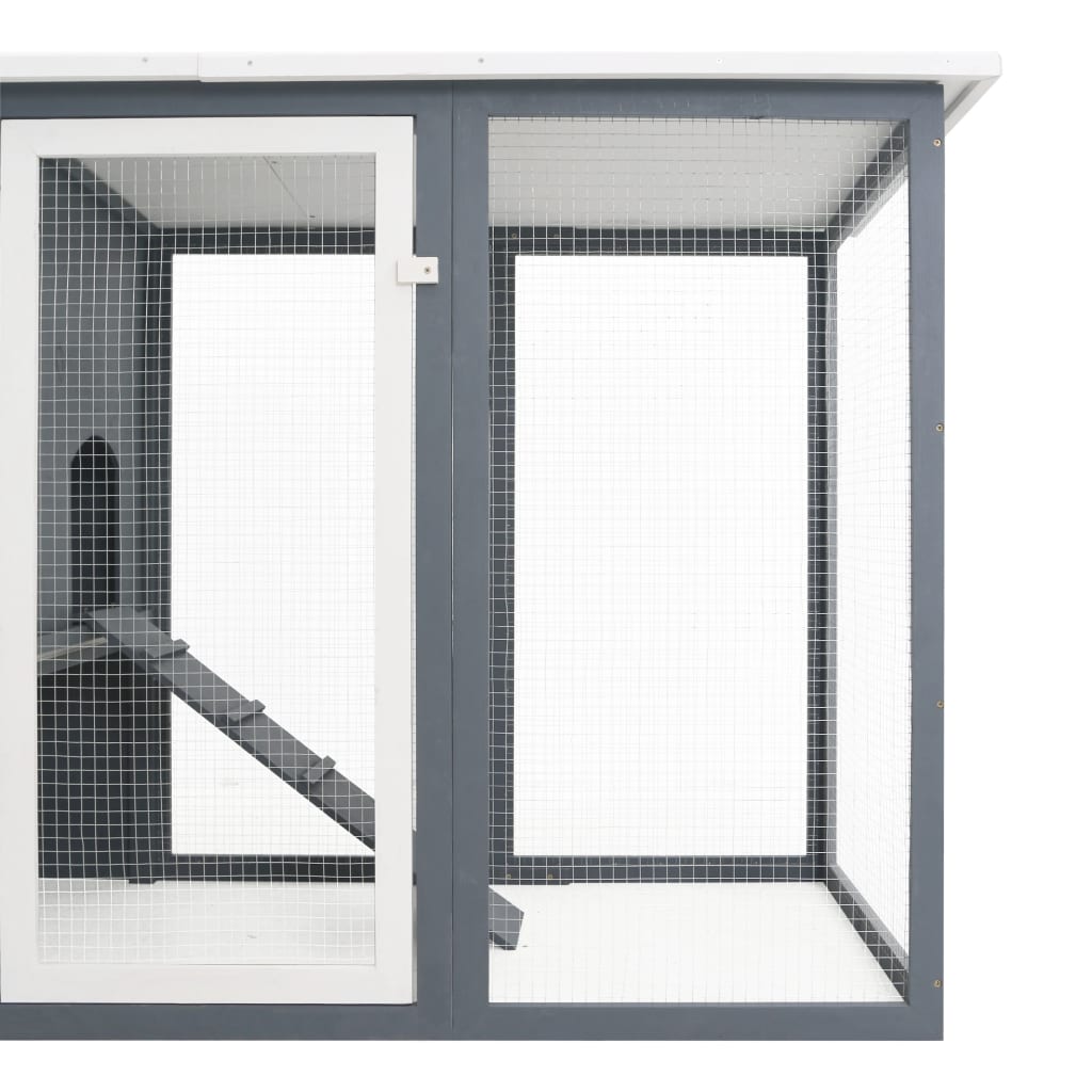 Chicken Cage Hen House-Grey