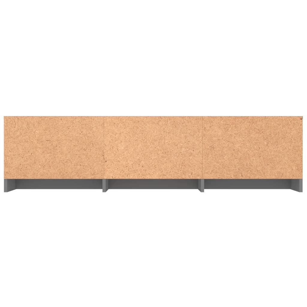 TV Cabinet Grey, Chipboard