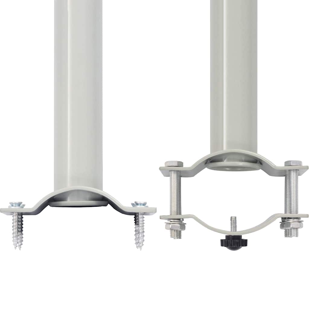 Patio Retractable Side Awning Grey