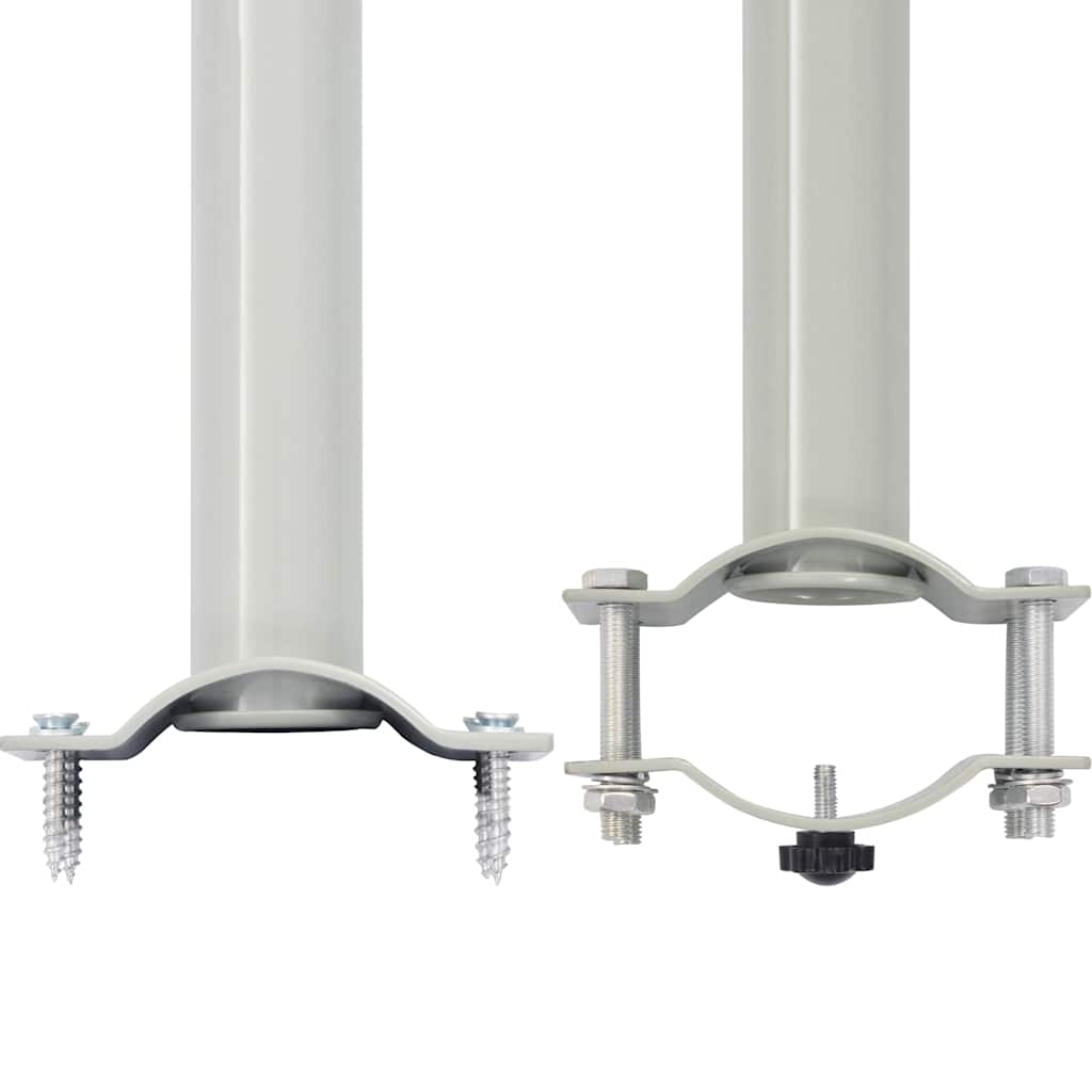 Patio Retractable Side Awning Cream