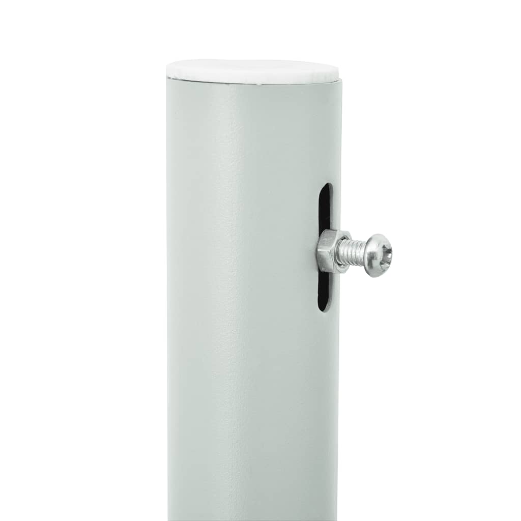 Patio Retractable Side Awning Grey