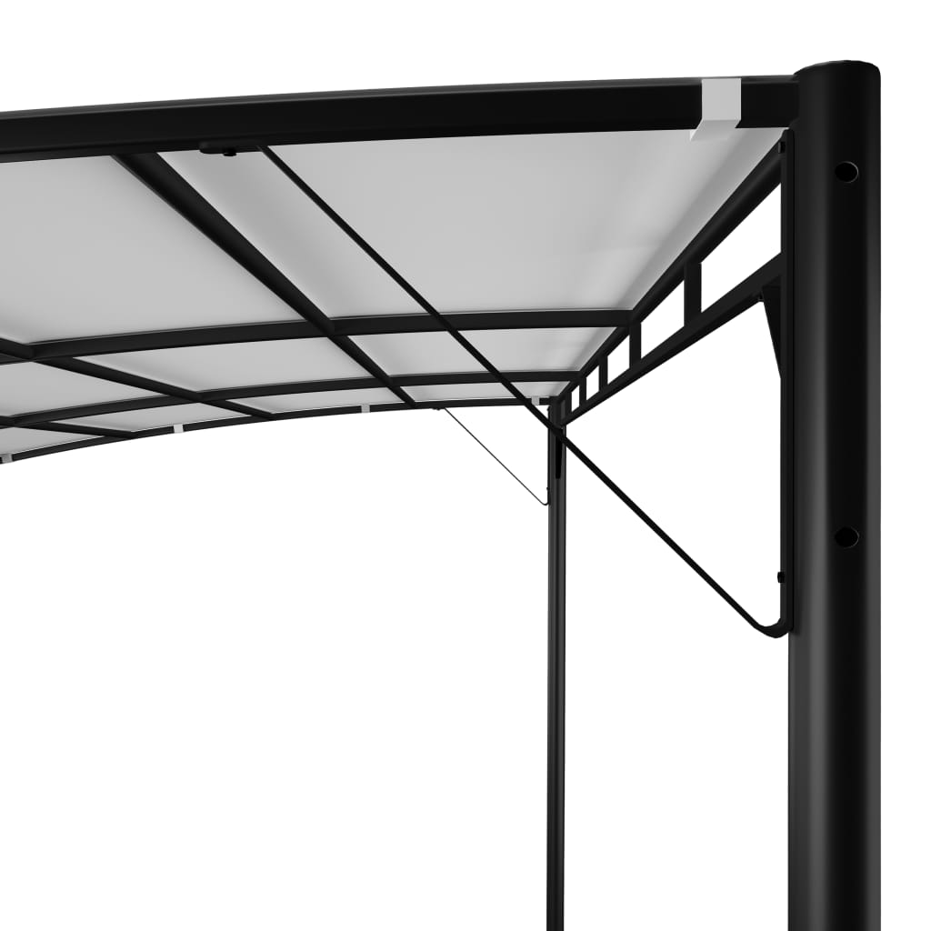 Garden Sunshade Awning 4x3x2.25 m Cream
