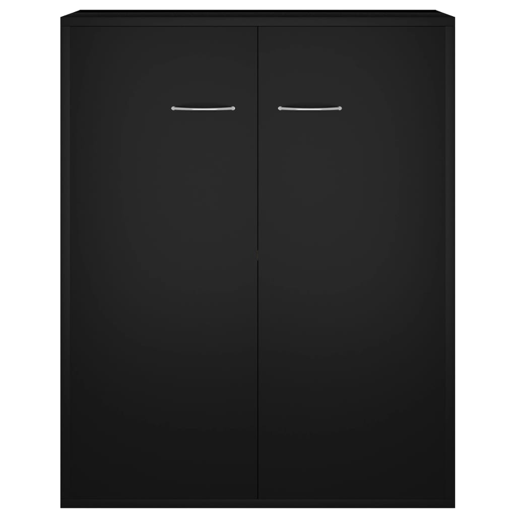 Sideboard Black Chipboard