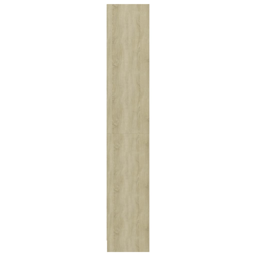 4-Tier Book Cabinet Sonoma Oak - Chipboard