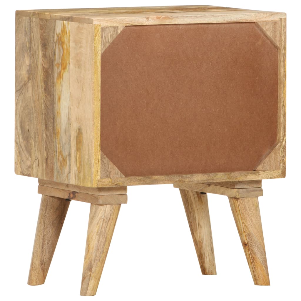 Bedside Cabinet Wood - 40×30×50cm
