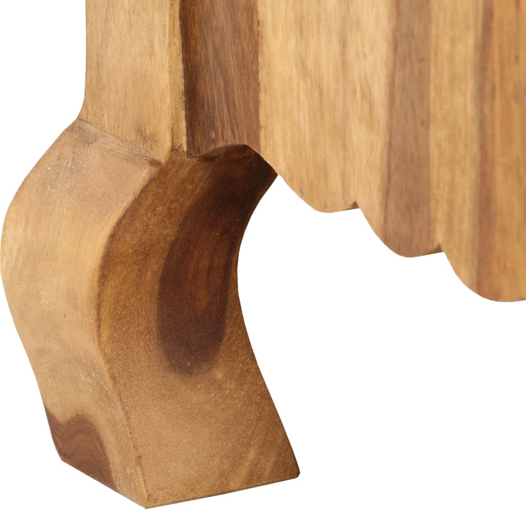 TV Cabinet 115x30x42 cm Solid Sheesham Wood