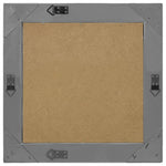 Wall Mirror Baroque Style 50x50 cm Black