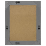 Wall Mirror Baroque Style Black