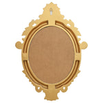 Wall Mirror Castle Style 56x76 cm Gold