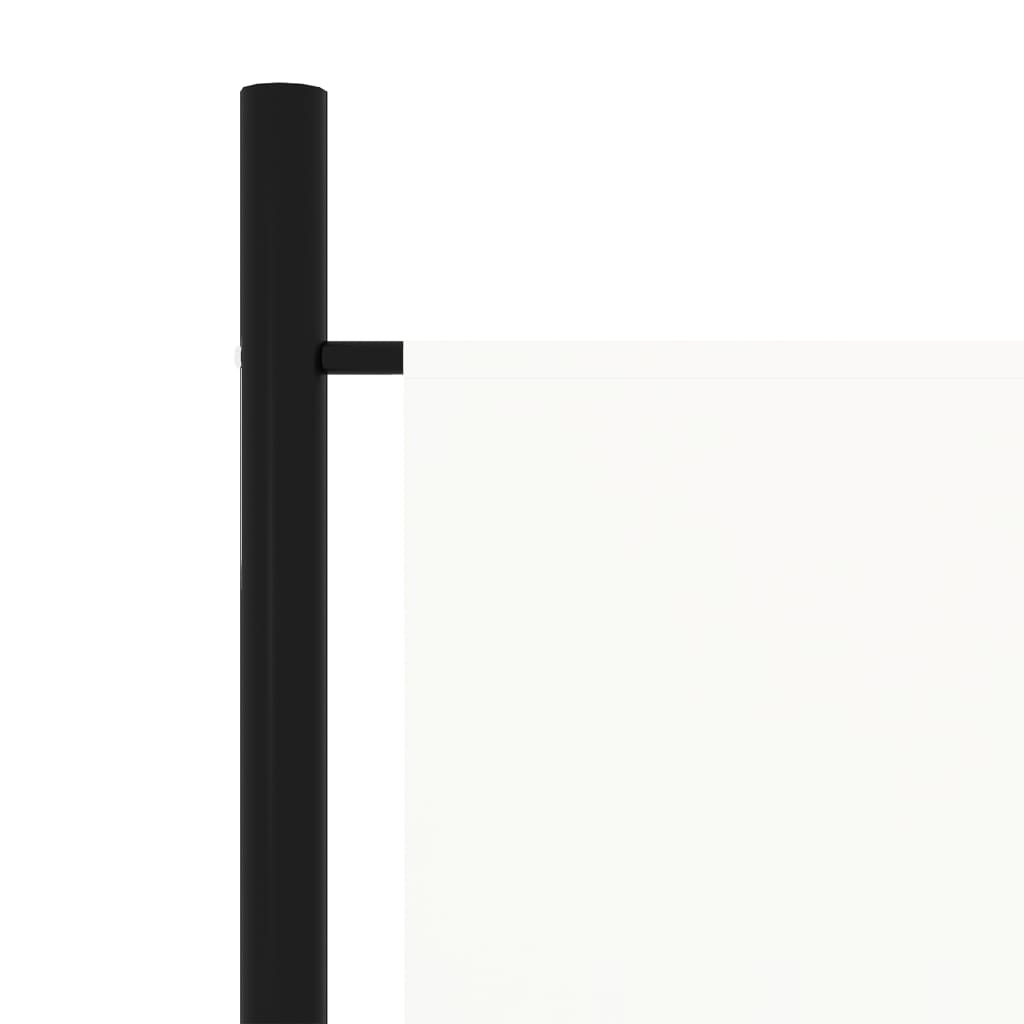 5-Panel Room Divider Cream White