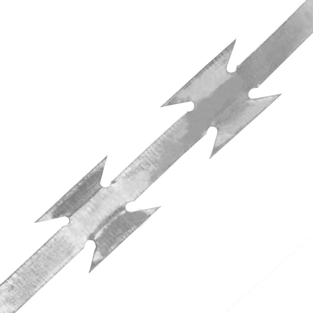 Razor Wire Galvanised Steel 100m 2 Pack | HomeAndLiving