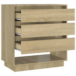 Buffets & Sideboard With 3 Drawers Chipboard