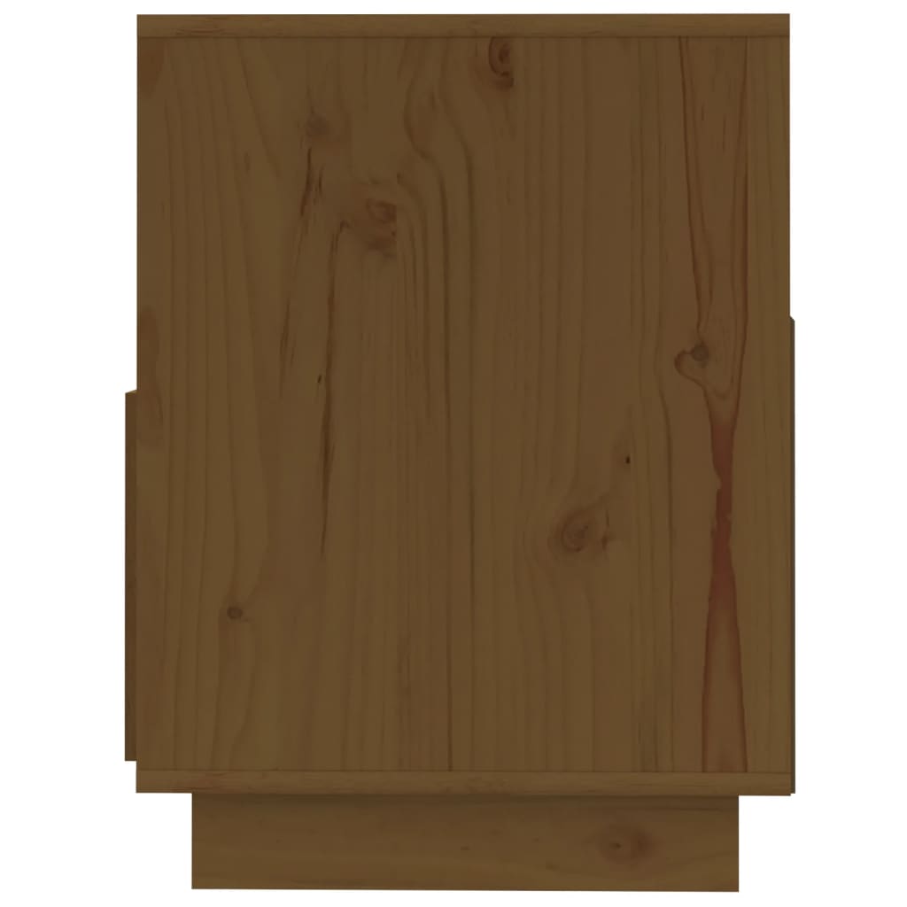 Tv Cabinet Stands Natural/Black/Honey Brown Solid Wood Pine