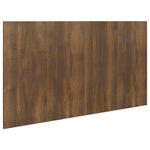 Bed Headboard Brown Oak Engineered Wood
