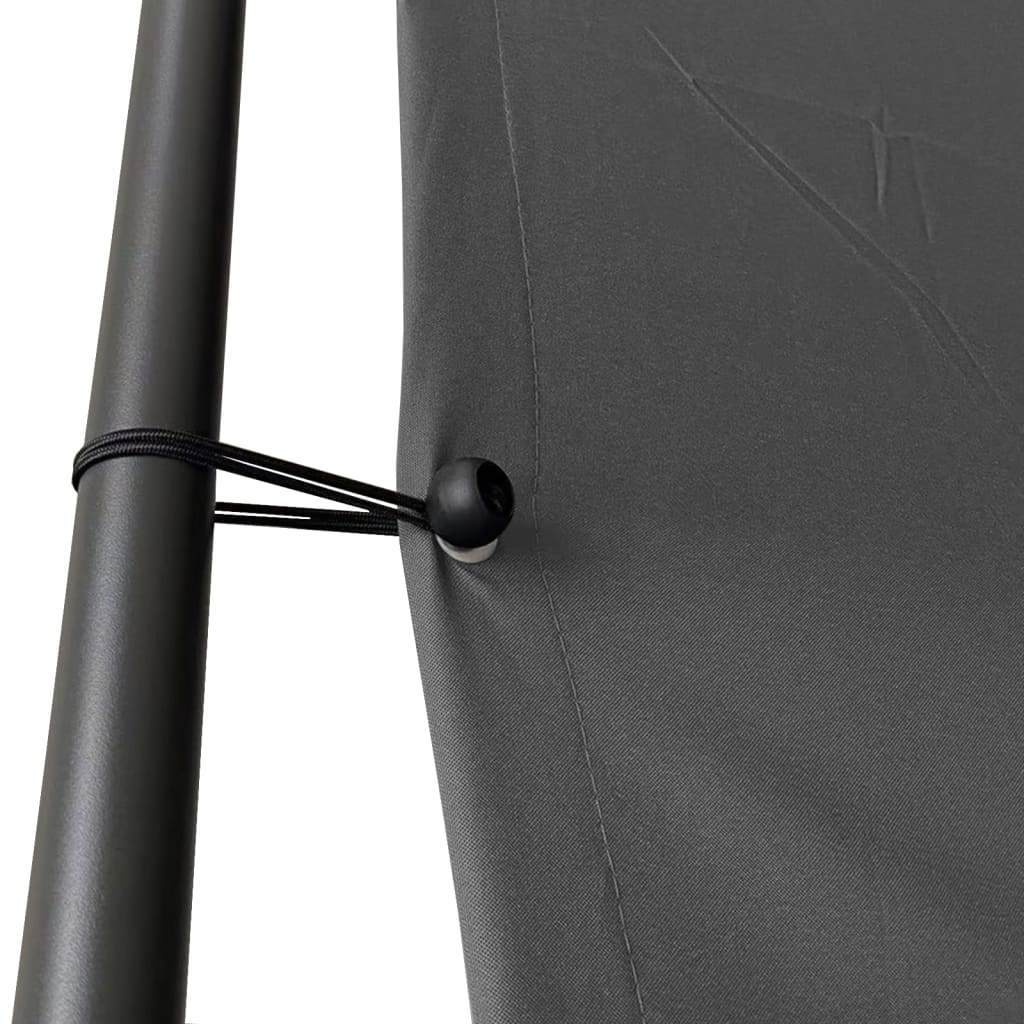Elegance: The Steel and Fabric Gazebo-Anthracite\Beige