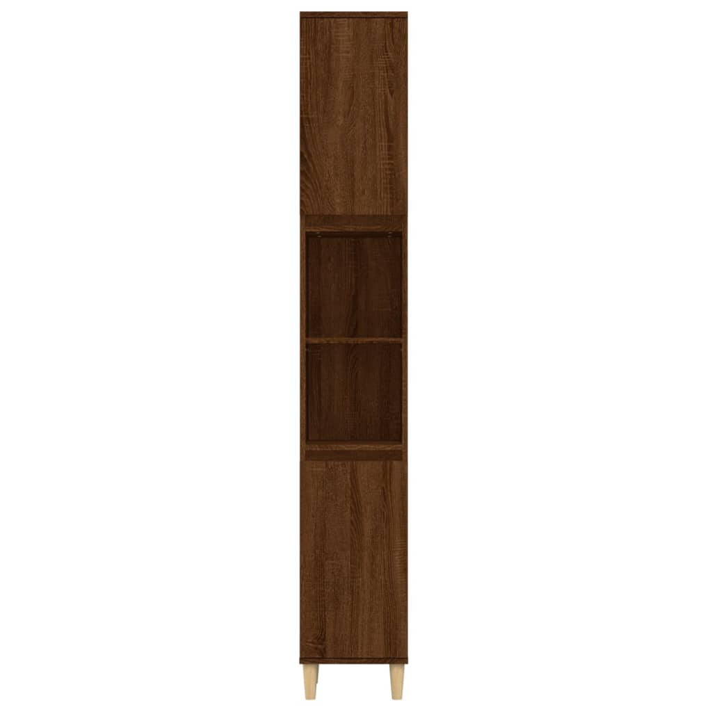 Pure White Engineered Wood Vanity Organizer for Bathrooms