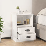 Ivory Haven White Bedside Cabinet