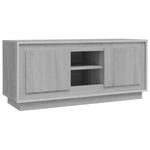 Crafted White Engineered Wood TV Cabinet for Stylish Interiors