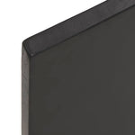 Light Brown-Treated Solid Wood Bathroom Countertop