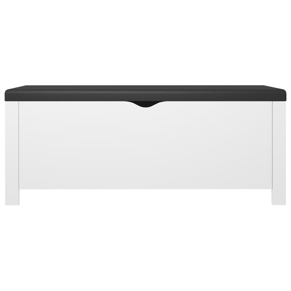 Storage Box with Cushion White