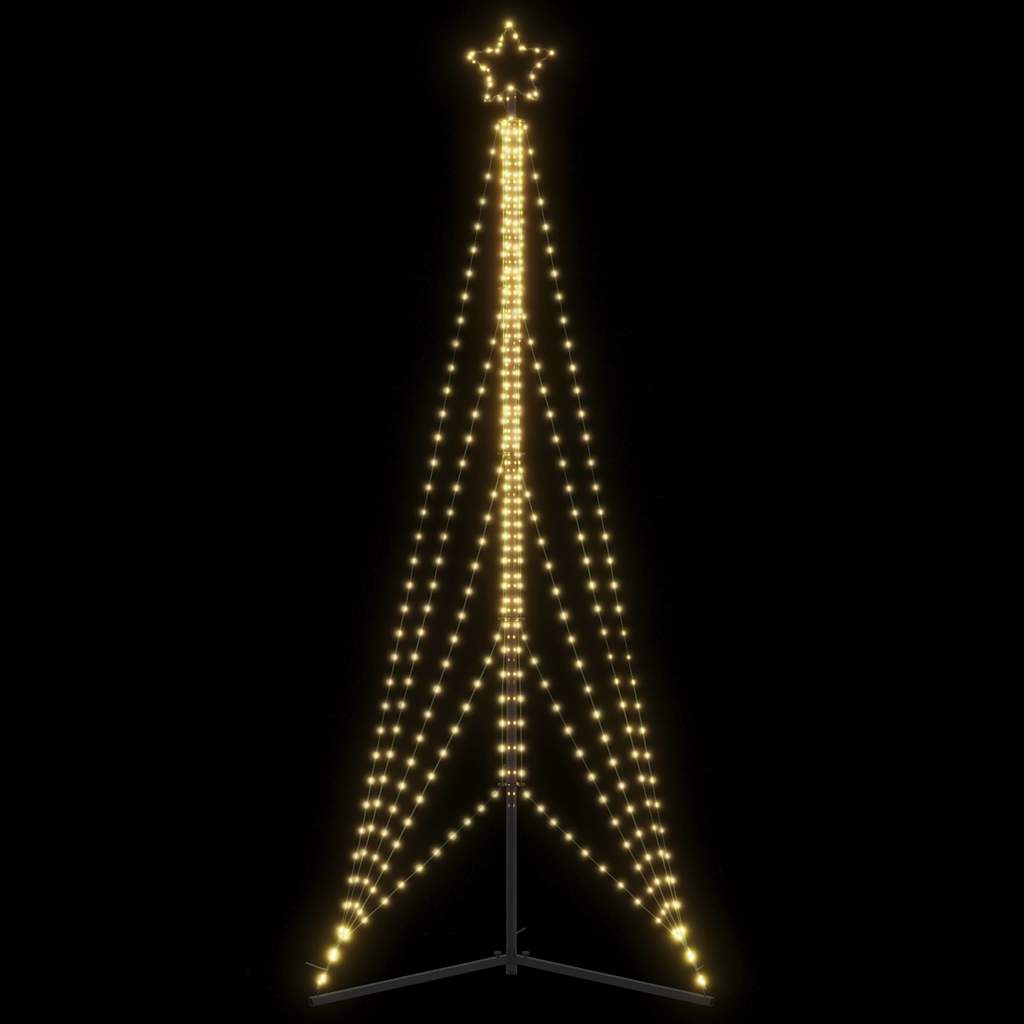 Christmas Tree Light 525 LEDs White 302 cm