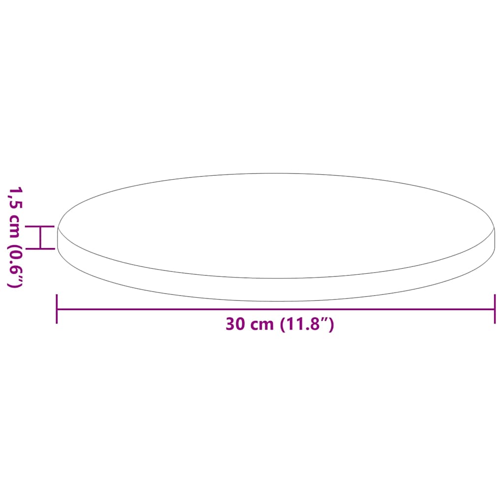 Cozy Table Top White 1 Engineered wood - Durable Construction