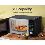 20L Microwave Oven 700W Black