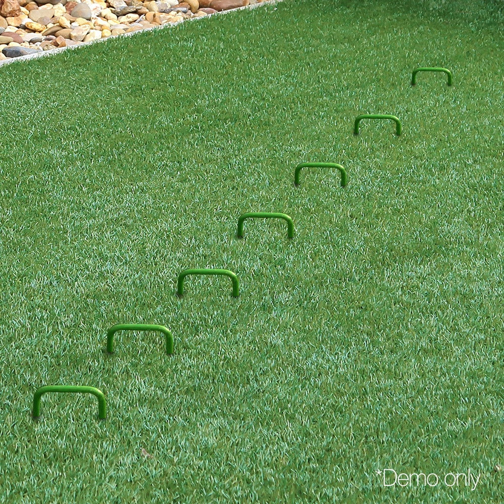 100pcs Synthetic Grass Pins & Joining Tape - Fake Lawn & Weed Mat