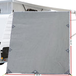 Caravan Privacy Screen 2.1X1.8M Sun Shade Pop Top End Wall, Grey