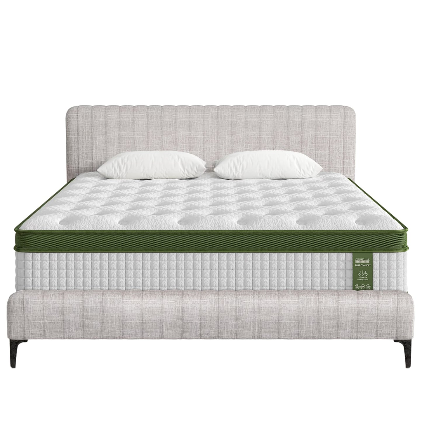 King Bed Frame Mattress Set