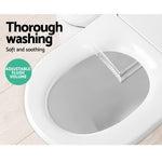 Non Electric Bidet Toilet Seat Cover Auto Smart Water Wash Dry