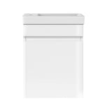 Vanity Unit 400Mm With Basin White
