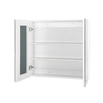 Bathroom Mirror Cabinet 600X720Mm White