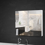 Bathroom Mirror Cabinet 750X720Mm White