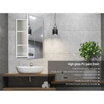 Bathroom Mirror Cabinet 450X720Mm White